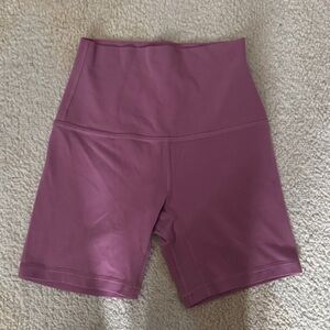 Lululemon wundertrain 4” shorts size 0 Women's High-Waisted mauve colored Shorts
